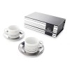 Conjunto de 2 chávenas em porcelana